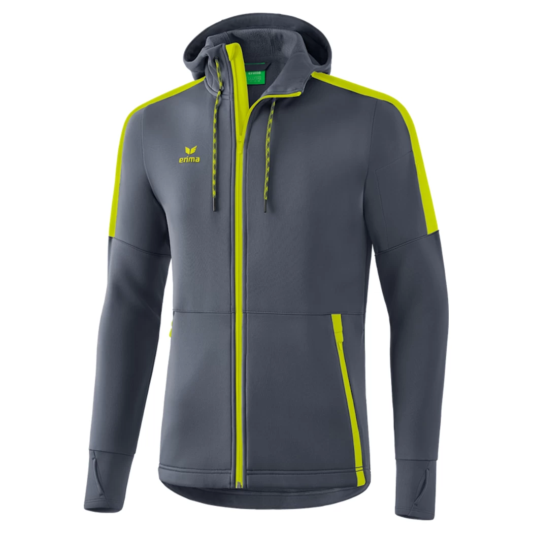Erima Softshelljacke Outdoor Jacke Herren Schwarz Rot Grau – Bild 8